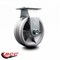 Service Caster 5 Inch V-Groove Semi Steel Cast Iron Wheel Rigid Caster with Roller Bearing SCC SCC-20R520-VGR - alternate 6
